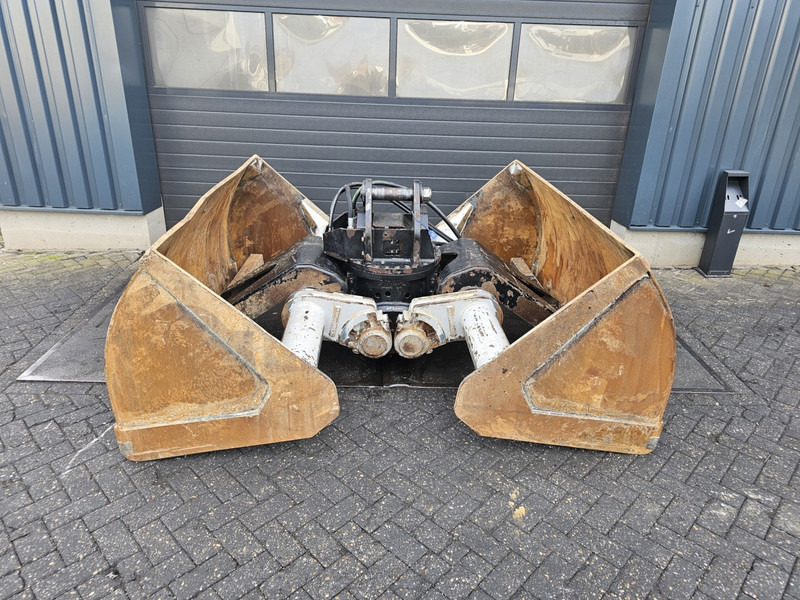 2000l clamshell bucket kinshofer c40hpx zandgrijper - Clamshell bucket for Construction machinery: picture 1 2000l clamshell bucket kinshofer c40hpx zandgrijper - Clamshell bucket for Construction machinery: picture 1