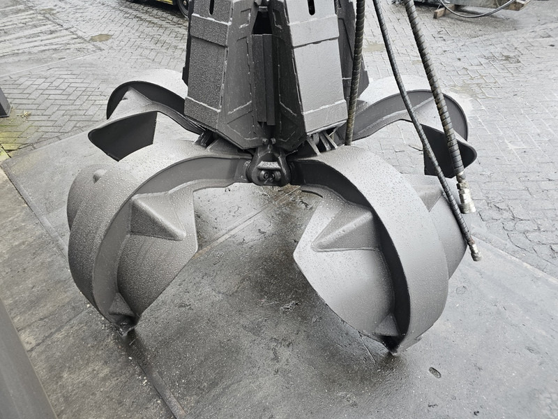 Fuchs hdms 800l oracge peel fuchs hdms 800l scrap grab - Grapple for Construction machinery: picture 4 Fuchs hdms 800l oracge peel fuchs hdms 800l scrap grab - Grapple for Construction machinery: picture 4