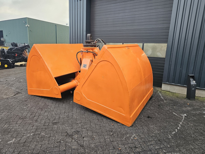 Jb clamshell 9500 liter sennebogen sennebogen liebherr lh fuchs mhl - Clamshell bucket for Construction machinery: picture 2 Jb clamshell 9500 liter sennebogen sennebogen liebherr lh fuchs mhl - Clamshell bucket for Construction machinery: picture 2