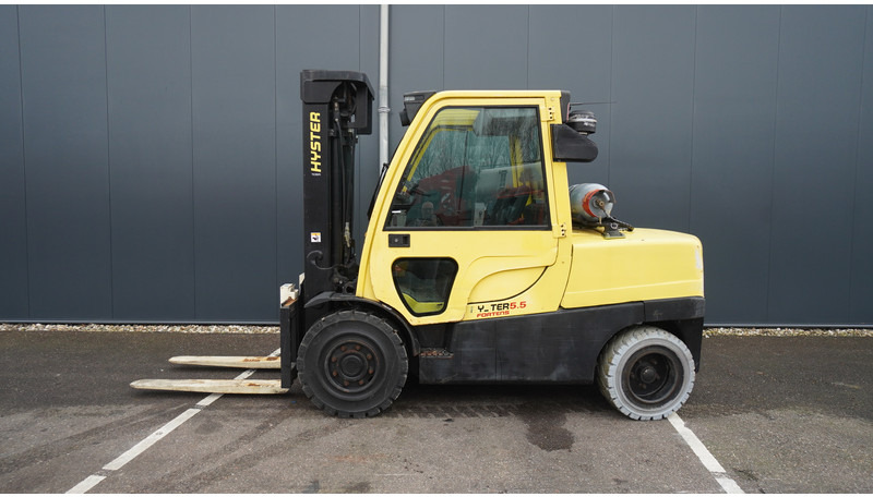 Hyster H5.5FT 6CYL LPG FORKLIFT TRIPLEX - Construction machinery: picture 2 Hyster H5.5FT 6CYL LPG FORKLIFT TRIPLEX - Construction machinery: picture 2