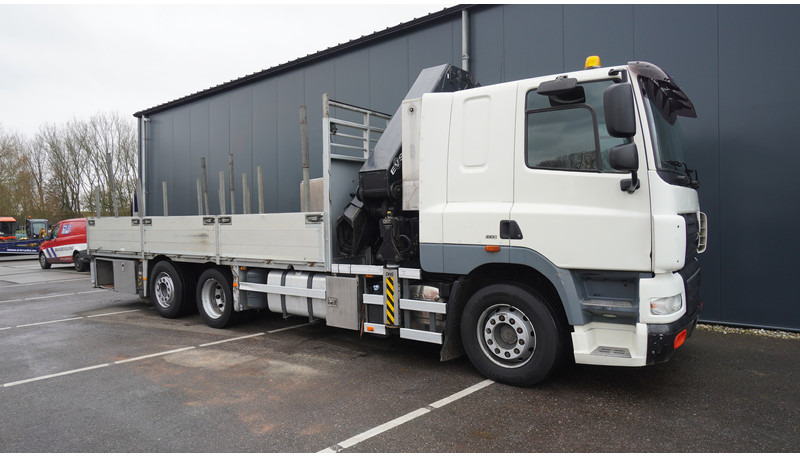 Crane truck DAF CF 85.360 6x2 OPEN BOX WITH HMF 5300 CRANE: picture 9