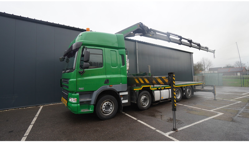 DAF CF 85.410 8X2 OPEN BOX WITH PALFINGER 42502 CRANE - Crane truck: picture 2 DAF CF 85.410 8X2 OPEN BOX WITH PALFINGER 42502 CRANE - Crane truck: picture 2