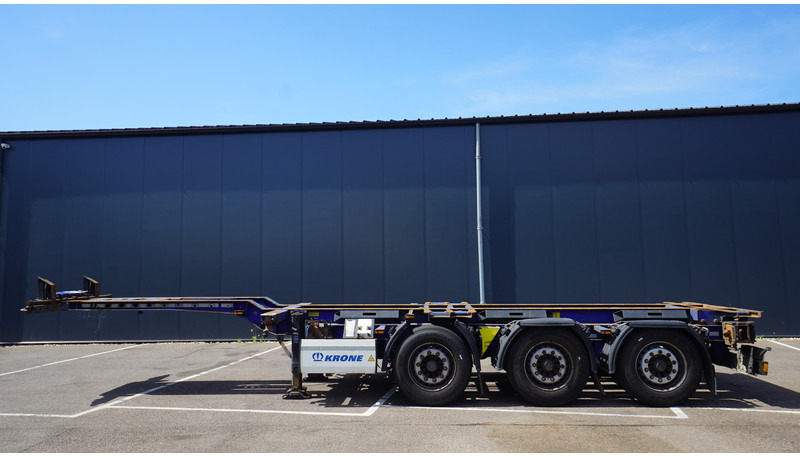 Krone 3 AXLE CONTAINER TRANSPORT TRAILER EXTENDABLE 45 FT - Container transporter/ Swap body semi-trailer: picture 1 Krone 3 AXLE CONTAINER TRANSPORT TRAILER EXTENDABLE 45 FT - Container transporter/ Swap body semi-trailer: picture 1