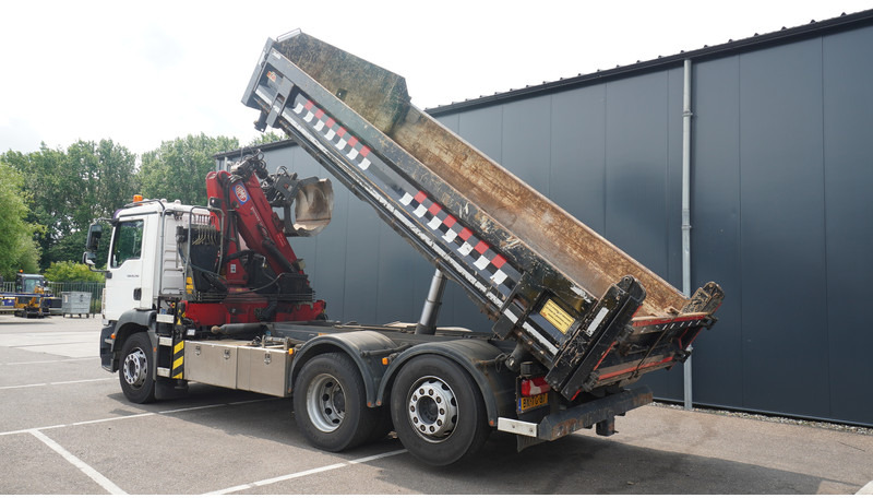 Crane truck MAN TGM 26.290 TIPPER WITH HMF 1643 Z2 CRANE: picture 6