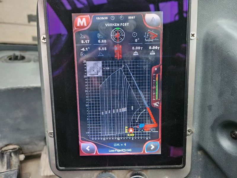 MAGNI RTH5.39S, 39m,8807H, 5000kg, 2016, Airco, Remote, Like new - Loader: picture 4 MAGNI RTH5.39S, 39m,8807H, 5000kg, 2016, Airco, Remote, Like new - Loader: picture 4