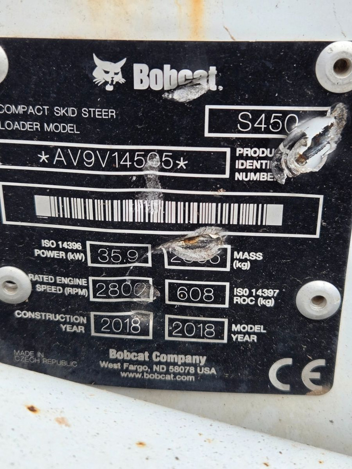 Bobcat S450 - Wheel loader: picture 2 Bobcat S450 - Wheel loader: picture 2