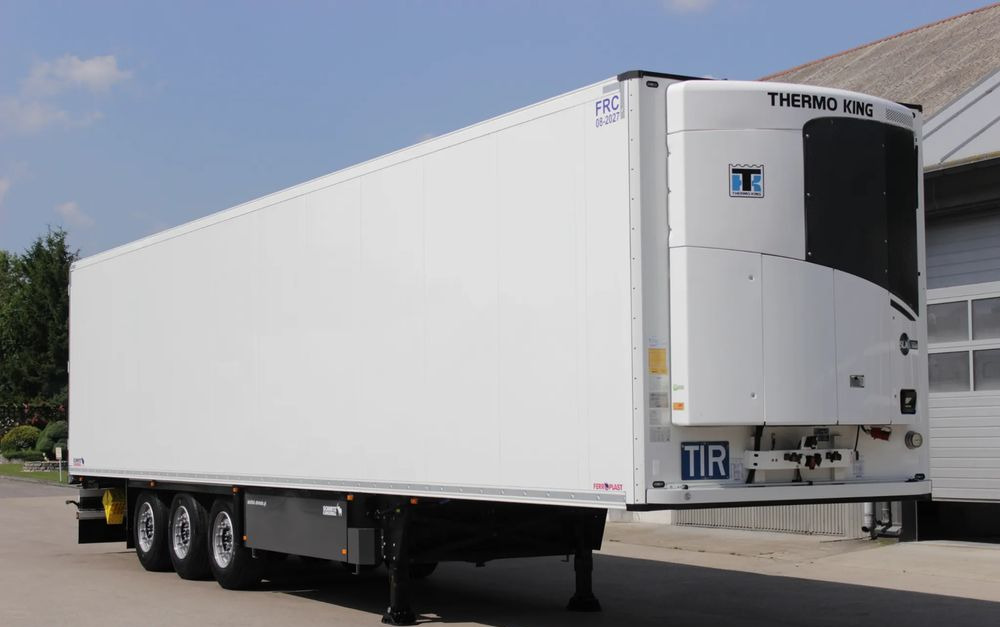 Schmitz Cargobull FP 60 Thermo King SLXi 300 / DOPPELSTOCK / Oś Podnoszona /JAK NOWA / ŚCIANA 7 CM / - Refrigerator semi-trailer: picture 3 Schmitz Cargobull FP 60 Thermo King SLXi 300 / DOPPELSTOCK / Oś Podnoszona /JAK NOWA / ŚCIANA 7 CM / - Refrigerator semi-trailer: picture 3