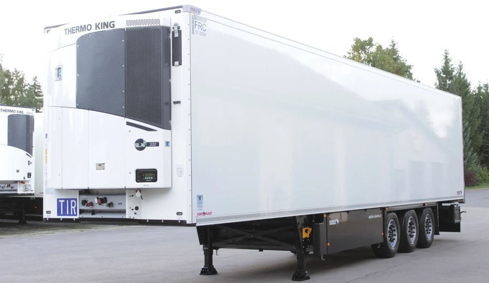 Schmitz Cargobull FP 60 V7 Thermo King SLXi 300 / JAK NOWA / ŚCIANA 7 CM / - Refrigerator semi-trailer: picture 1 Schmitz Cargobull FP 60 V7 Thermo King SLXi 300 / JAK NOWA / ŚCIANA 7 CM / - Refrigerator semi-trailer: picture 1