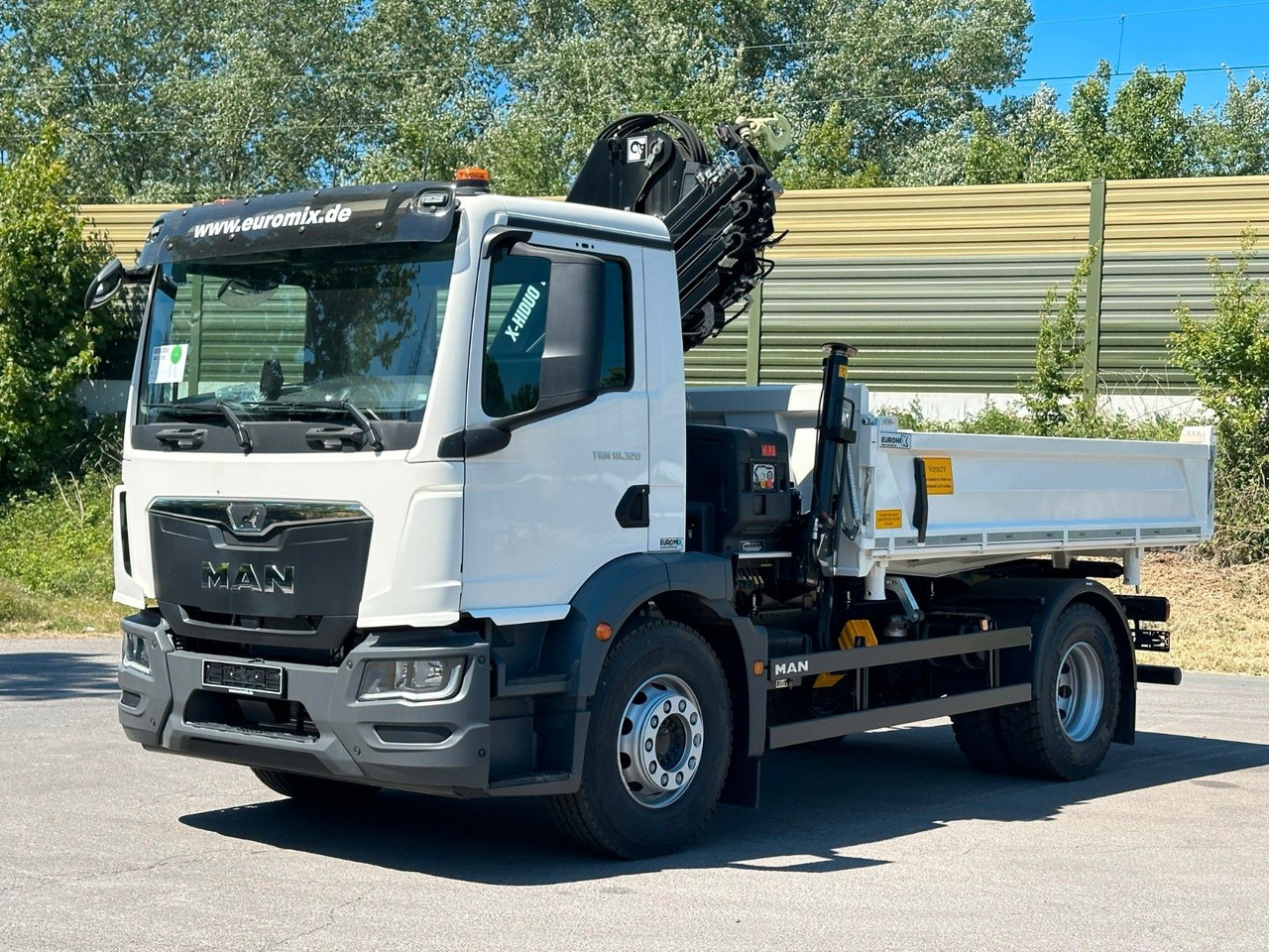 MAN TGM 18.320 4x2 Euro6e Hiab X-HiDuo 138DS-4 - Tipper, Crane truck: picture 2 MAN TGM 18.320 4x2 Euro6e Hiab X-HiDuo 138DS-4 - Tipper, Crane truck: picture 2