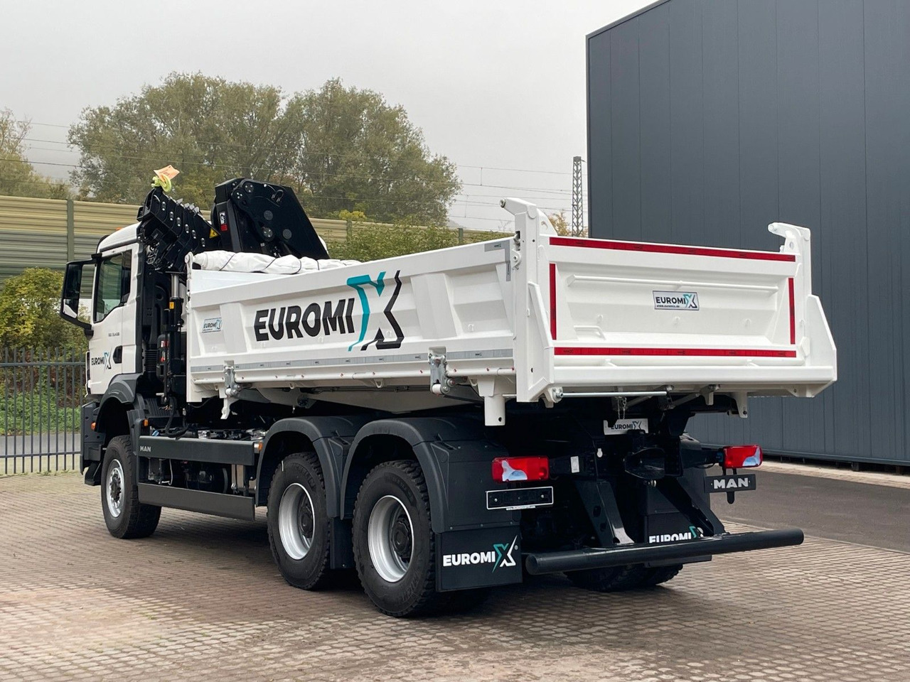 Tipper, Crane truck MAN TGS 33.440 6x6 /3-Seiten- Kipper /  HIAB 228-6: picture 7
