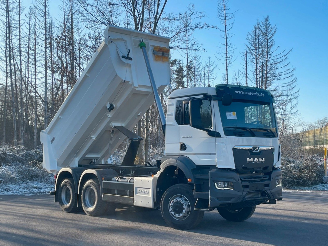Tipper MAN TGS 33.440 6x6 /Euro6e Mulden-Kipper  EuromixMTP: picture 15