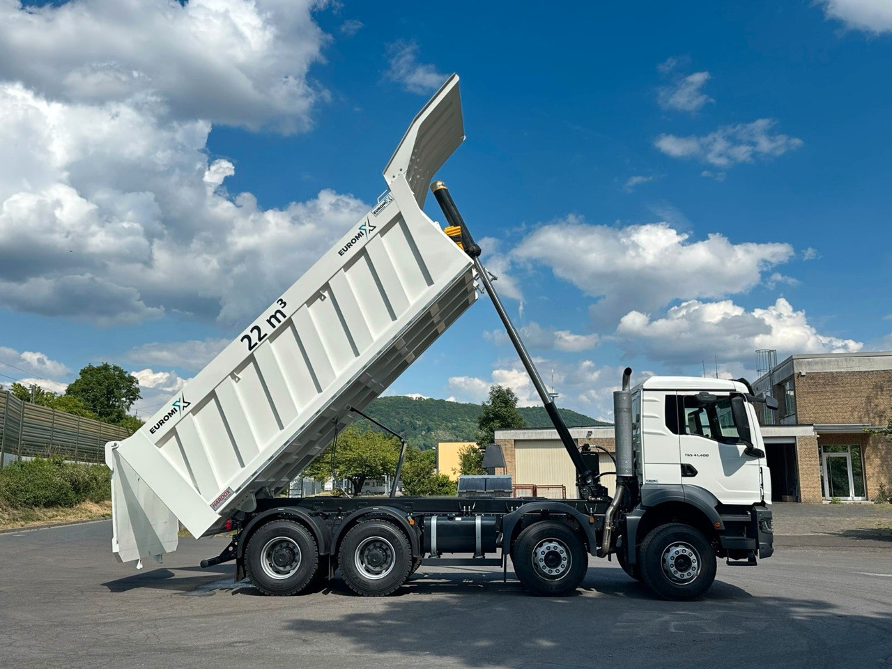Tipper MAN TGS 41.400 8x4 / EUROMIX MTP 22m³/  Eckige Mulde: picture 15