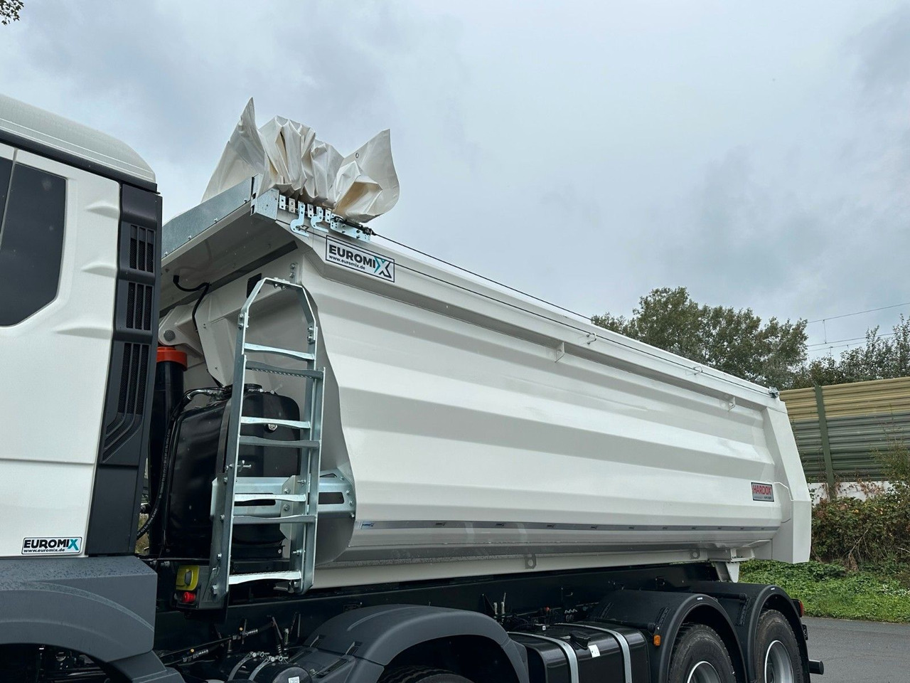 Tipper MAN TGS 41.440 BB 8X4 Euromix Mulden Kipper HARDOX: picture 8