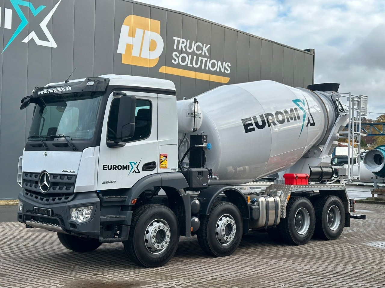 Mercedes-Benz Arocs 5 3540 8x4 EURO 6e EuromixMTP EM 9 L - Concrete mixer truck: picture 2 Mercedes-Benz Arocs 5 3540 8x4 EURO 6e EuromixMTP EM 9 L - Concrete mixer truck: picture 2