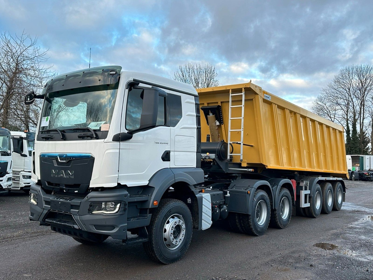 Tractor unit MAN TGS 33.440 BBS 6X4  EUROMIX MTP Kipper-Auflieger: picture 13