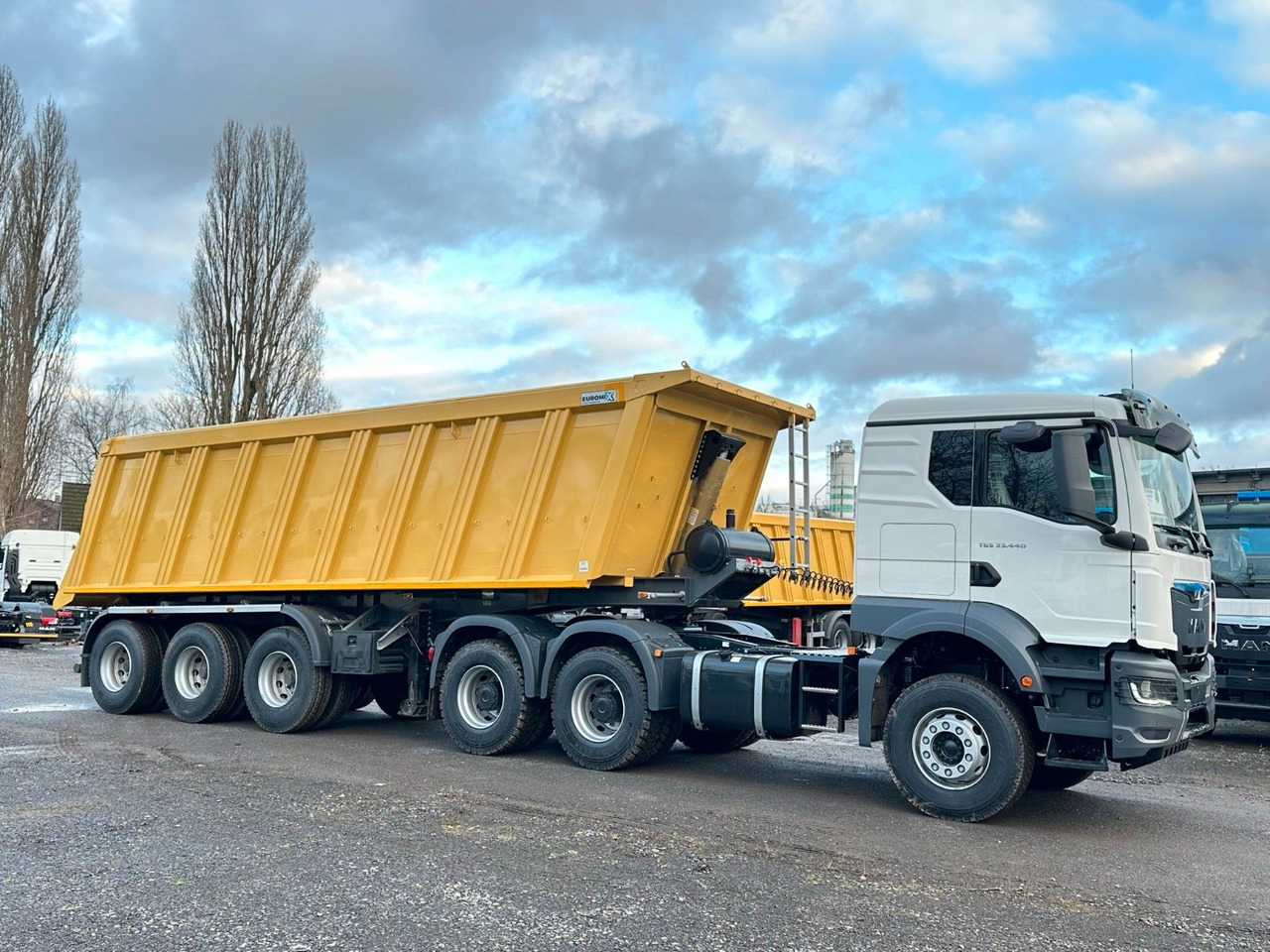 Tractor unit MAN TGS 33.440 BBS 6X4  EUROMIX MTP Kipper-Auflieger: picture 5