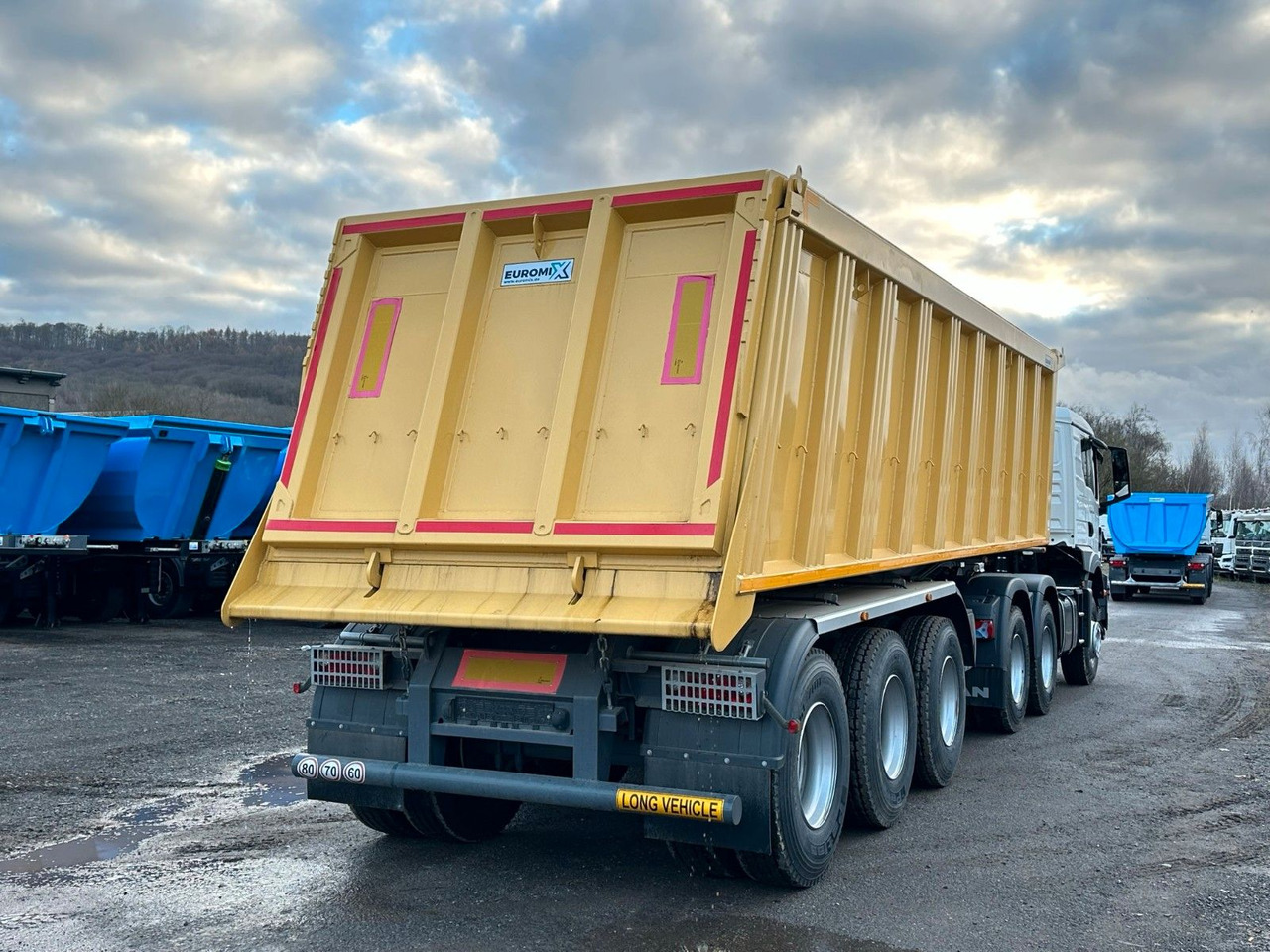 Tractor unit MAN TGS 33.440 BBS 6X4  EUROMIX MTP Kipper-Auflieger: picture 8
