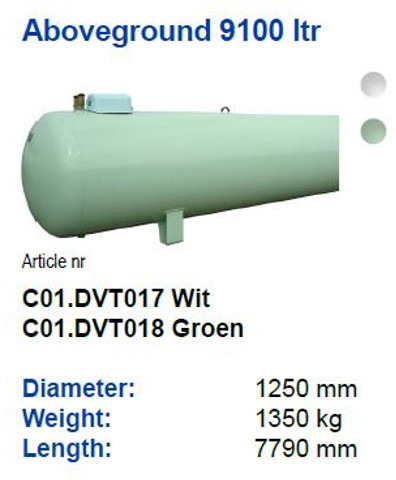 De Visser Propaan/Butaan LPG tank 9100 L gastank Propaan/Butaan LPG tank 9100 L (4,55 ton) Gastank Ø 1250 including tank fittings ID 11.10 L: 7790mm, 1350kg option of heating spiral - Fuel tank for Truck: picture 4 De Visser Propaan/Butaan LPG tank 9100 L gastank Propaan/Butaan LPG tank 9100 L (4,55 ton) Gastank Ø 1250 including tank fittings ID 11.10 L: 7790mm, 1350kg option of heating spiral - Fuel tank for Truck: picture 4
