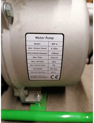 Greengear WaterPump-4, 6.0kw 75m3/h +gas hose+ regulator - Water pump: picture 2 Greengear WaterPump-4, 6.0kw 75m3/h +gas hose+ regulator - Water pump: picture 2
