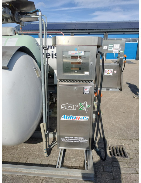 Used skid installation 6400 L (6.4 m3) different setups multiple pieces available for sale Gas, lpg, gpl, gaz, propane, butane propane refilling station is used to refill cylinders, suitable for limited land and space. - Storage tank: picture 3 Used skid installation 6400 L (6.4 m3) different setups multiple pieces available for sale Gas, lpg, gpl, gaz, propane, butane propane refilling station is used to refill cylinders, suitable for limited land and space. - Storage tank: picture 3