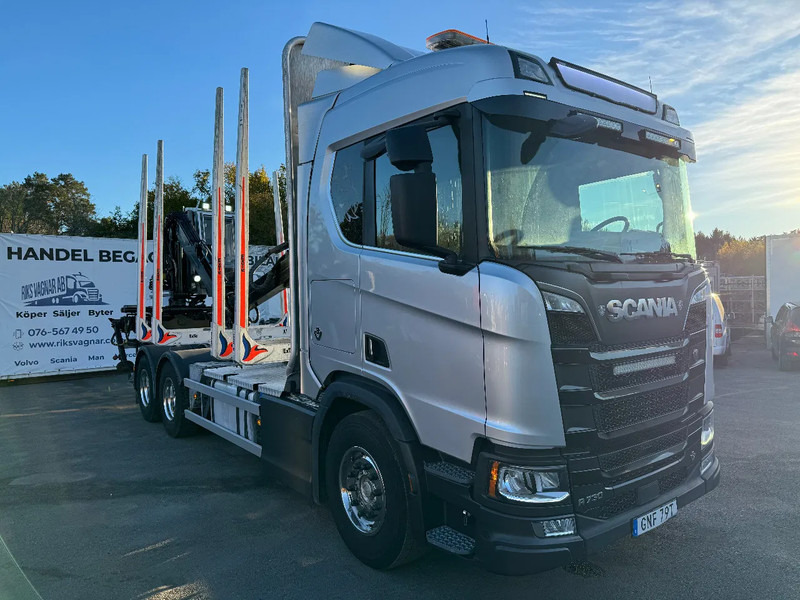 Scania R730 V8 6X4, Retarder, Timber-truck + Kesla, 2020 - Timber truck, Crane truck: picture 2 Scania R730 V8 6X4, Retarder, Timber-truck + Kesla, 2020 - Timber truck, Crane truck: picture 2