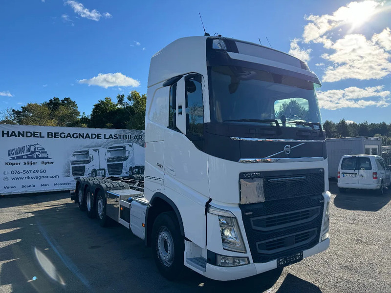 Volvo FH 540 8x2*4, Chassi (former Tank-truck), ADR, 2018 - Cab chassis truck: picture 1 Volvo FH 540 8x2*4, Chassi (former Tank-truck), ADR, 2018 - Cab chassis truck: picture 1
