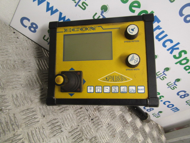 ECON GRITTER ‘SPARGO’ IN CAB CONTROL UNIT - Electrical system for Municipal/ Special vehicle: picture 1 ECON GRITTER ‘SPARGO’ IN CAB CONTROL UNIT - Electrical system for Municipal/ Special vehicle: picture 1