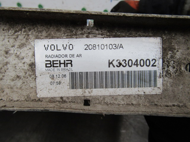 VOLVO FE 240 INTERCOOLER P/NO 20810103/A - Radiator for Truck: picture 2 VOLVO FE 240 INTERCOOLER P/NO 20810103/A - Radiator for Truck: picture 2