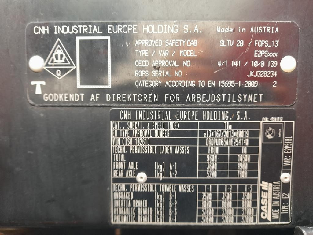 Farm tractor Case IH Puma 165 MC: picture 19