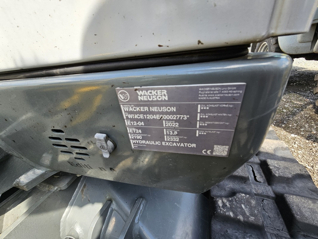 New Mini excavator Wacker ET 24: picture 7