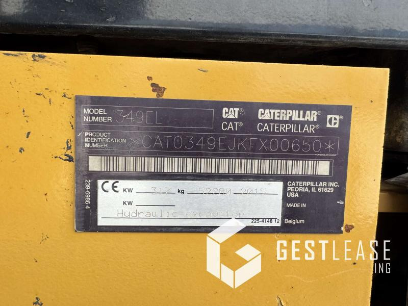 Crawler excavator Caterpillar 349 EL: picture 11