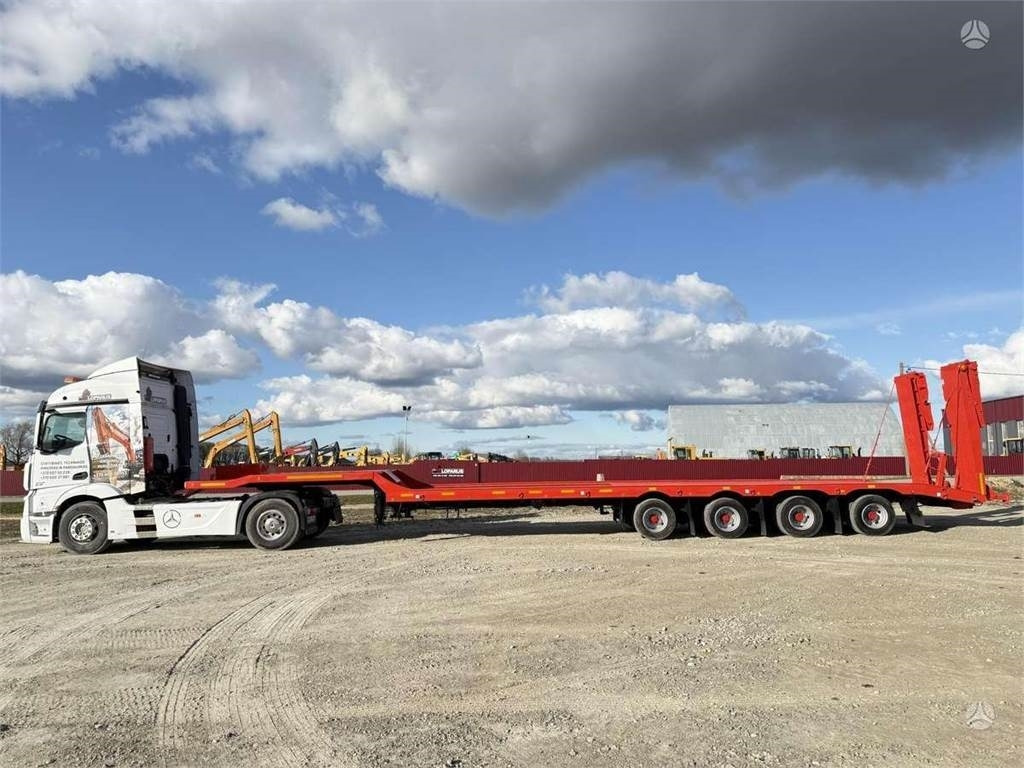 Groenewegen 45 SATL - Low loader semi-trailer: picture 3 Groenewegen 45 SATL - Low loader semi-trailer: picture 3