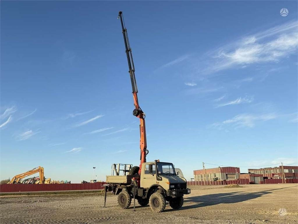 Mercedes-Benz Unimog Palfinger PK 12000 18 m 6.8 t Radio - Crane truck: picture 4 Mercedes-Benz Unimog Palfinger PK 12000 18 m 6.8 t Radio - Crane truck: picture 4
