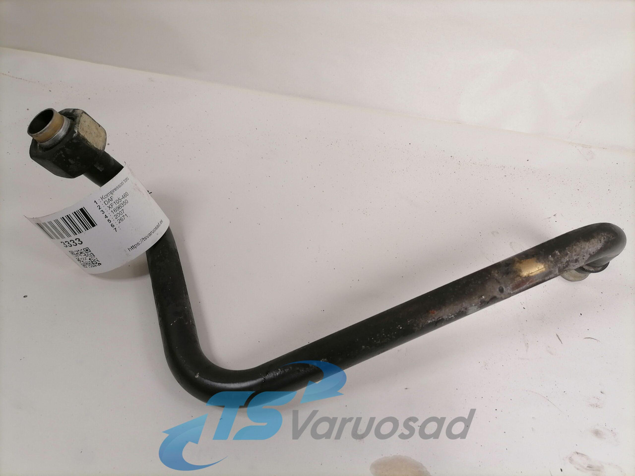 DAF Compressor air pipe 1696350 - Air brake compressor for Truck: picture 1 DAF Compressor air pipe 1696350 - Air brake compressor for Truck: picture 1
