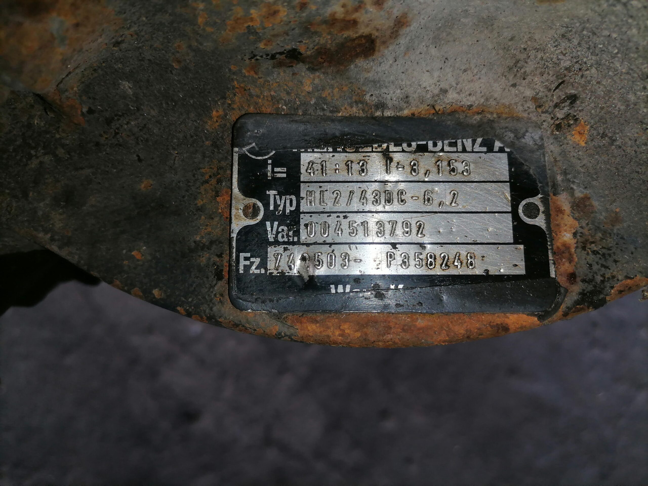 MB Final drive 004513792 - Final drive for Truck: picture 3 MB Final drive 004513792 - Final drive for Truck: picture 3