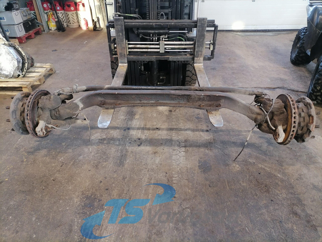 Scania Axel housing 1394399 - Front axle for Truck: picture 1 Scania Axel housing 1394399 - Front axle for Truck: picture 1