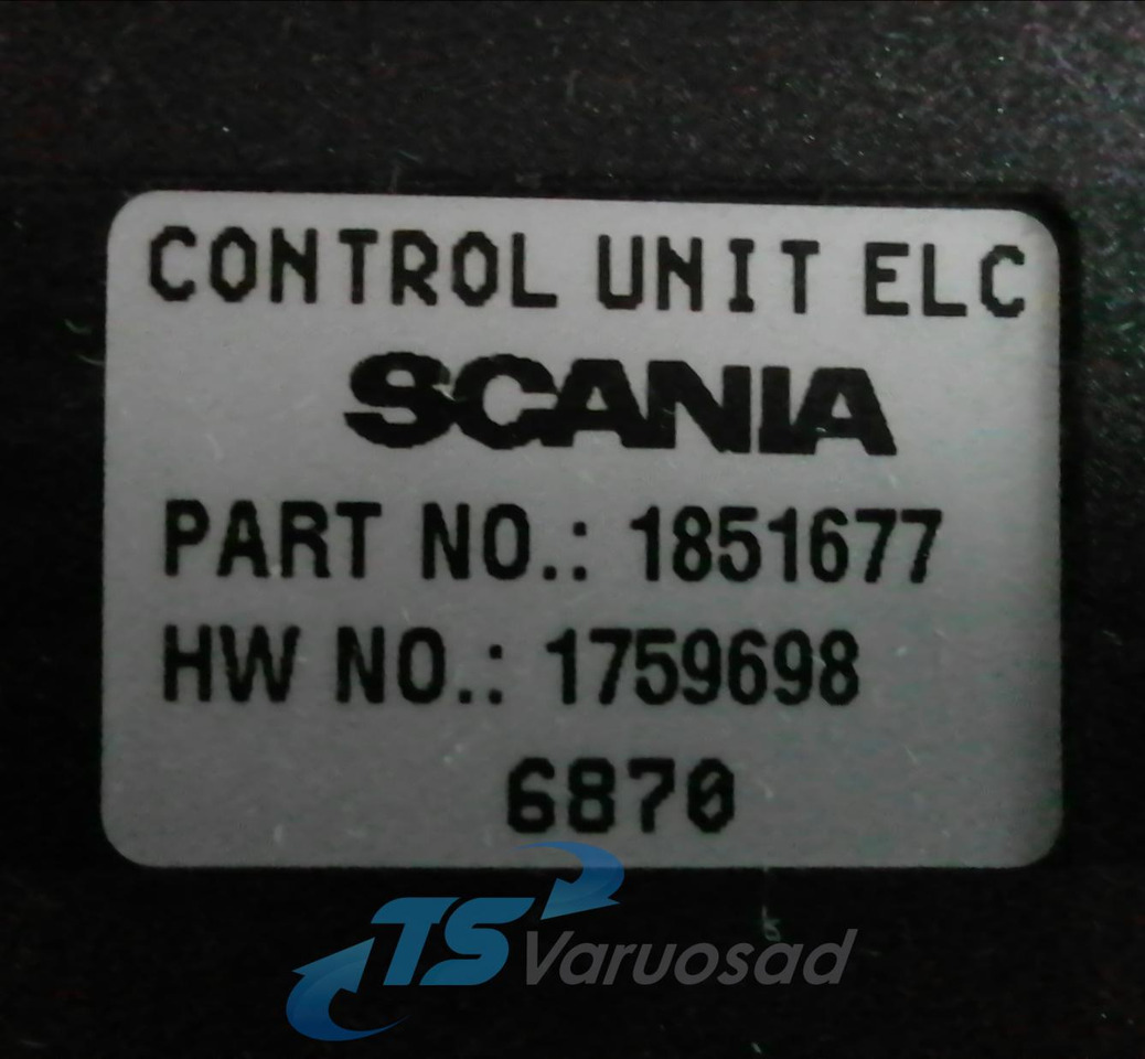 Scania Ecu, ECAS 1759698 - ECU for Truck: picture 4 Scania Ecu, ECAS 1759698 - ECU for Truck: picture 4