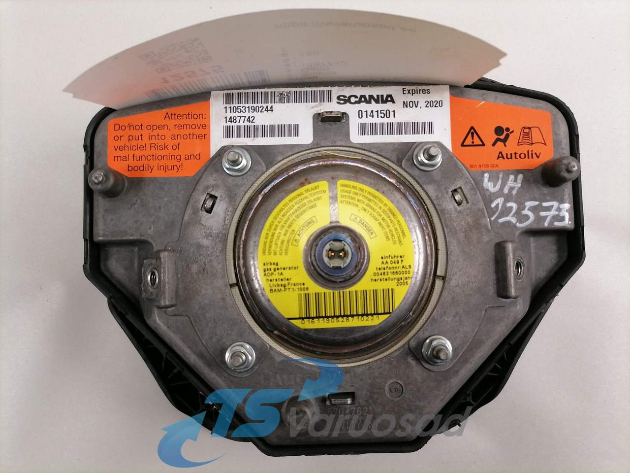 Scania Rooli keskmine kate / airbag 1487742 - Steering for Truck: picture 2 Scania Rooli keskmine kate / airbag 1487742 - Steering for Truck: picture 2