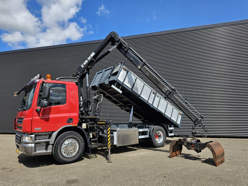 DAF CF 75.250 / HIAB CRANE + TIPPER - Tipper, Crane truck: picture 2 DAF CF 75.250 / HIAB CRANE + TIPPER - Tipper, Crane truck: picture 2