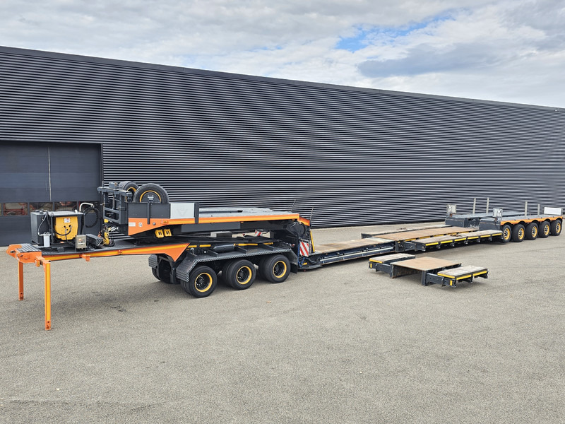 Faymonville STBZ-5VA + 3 AXLE JEEP DOLLY / EXTENDABLE / REMOVABLE NECK - Low loader semi-trailer: picture 1 Faymonville STBZ-5VA + 3 AXLE JEEP DOLLY / EXTENDABLE / REMOVABLE NECK - Low loader semi-trailer: picture 1