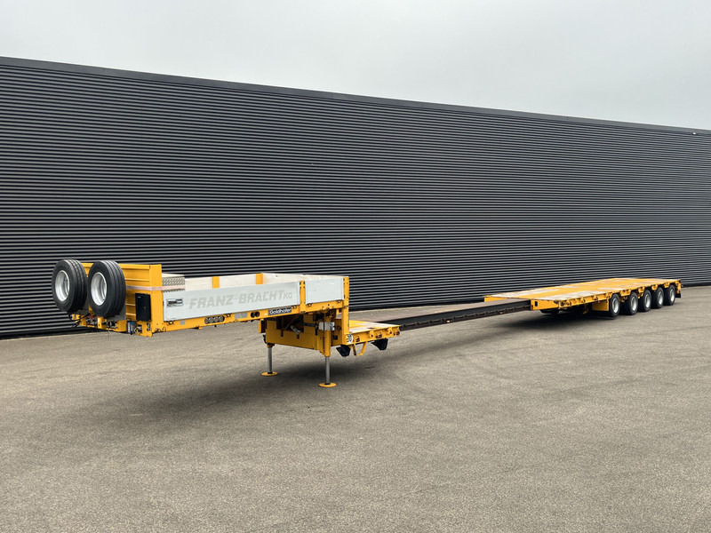 Goldhofer STZ-L 5-50/80 A / 5 X STEERING / EXTENDABLE / - Low loader semi-trailer: picture 1 Goldhofer STZ-L 5-50/80 A / 5 X STEERING / EXTENDABLE / - Low loader semi-trailer: picture 1