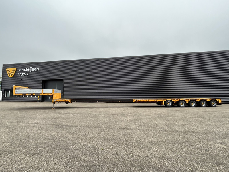 Goldhofer STZ-L 5-50/80 A / 5 X STEERING / EXTENDABLE / - Low loader semi-trailer: picture 3 Goldhofer STZ-L 5-50/80 A / 5 X STEERING / EXTENDABLE / - Low loader semi-trailer: picture 3