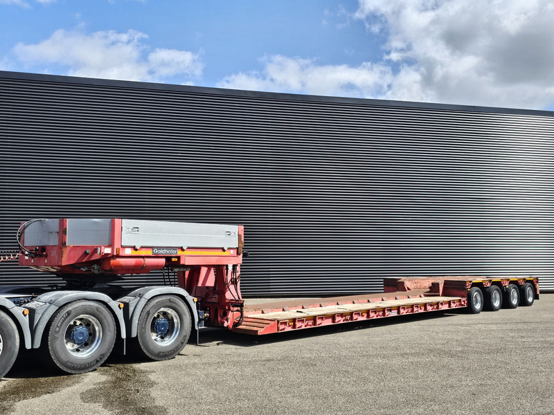Goldhofer STZ - VL4 - 46/80 / REMOVABLE NECK / LOW BED - Low loader semi-trailer: picture 1 Goldhofer STZ - VL4 - 46/80 / REMOVABLE NECK / LOW BED - Low loader semi-trailer: picture 1