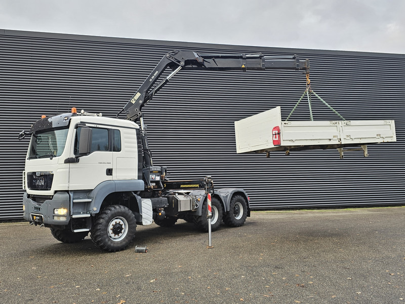 MAN TGS 26.480 6x6 / HIAB CRANE / TRACTOR + BOX TRUCK - Crane truck: picture 1 MAN TGS 26.480 6x6 / HIAB CRANE / TRACTOR + BOX TRUCK - Crane truck: picture 1
