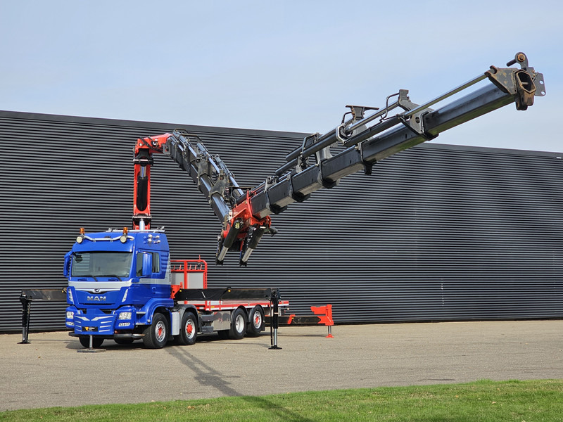 MAN TGS 35.500 8x4-6 / PALFINGER 92 t/m CRANE +JIB - Crane truck: picture 3 MAN TGS 35.500 8x4-6 / PALFINGER 92 t/m CRANE +JIB - Crane truck: picture 3