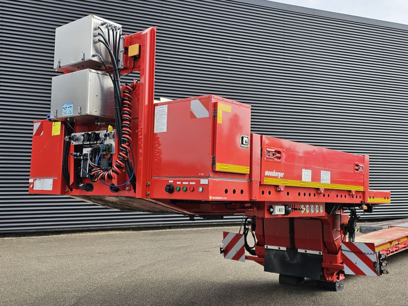 Low loader semi-trailer MEUSBURGER MPG-2 / AGRI / REMOVABLE NECK / EXTENDABLE: picture 10