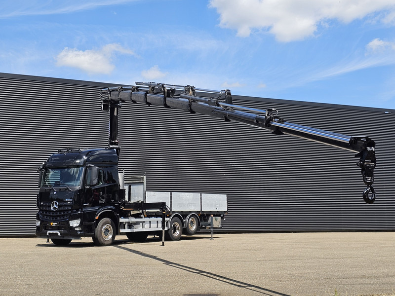 Mercedes-Benz AROCS 2545 6x2 / HMF 32 TM / CRANE / KRAN - Dropside/ Flatbed truck, Crane truck: picture 4 Mercedes-Benz AROCS 2545 6x2 / HMF 32 TM / CRANE / KRAN - Dropside/ Flatbed truck, Crane truck: picture 4