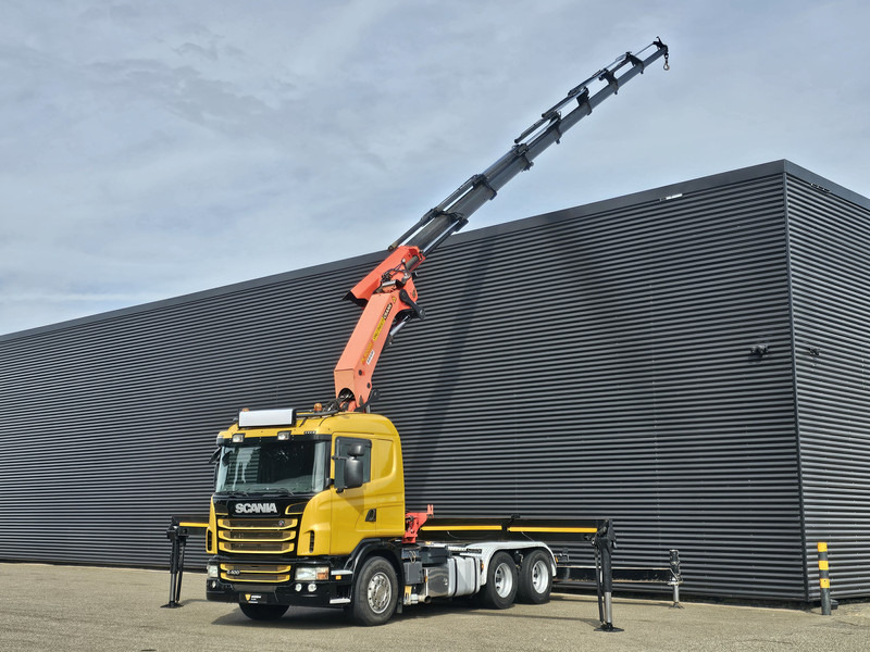 Scania G400 6x2 / PALFINGER PK 60002 / WINCH / BALLAST - Dropside/ Flatbed truck, Crane truck: picture 1 Scania G400 6x2 / PALFINGER PK 60002 / WINCH / BALLAST - Dropside/ Flatbed truck, Crane truck: picture 1