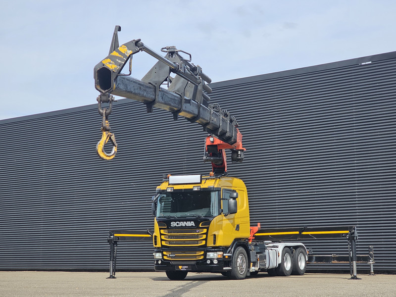 Scania G400 6x2 / PALFINGER PK 60002 / WINCH / BALLAST - Crane truck: picture 4 Scania G400 6x2 / PALFINGER PK 60002 / WINCH / BALLAST - Crane truck: picture 4
