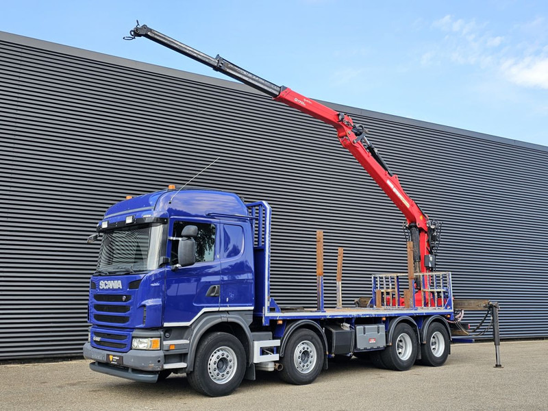 Scania G440 8x4 / RETARDER / PALFINGER-EPSILON CRANE - Crane truck: picture 1 Scania G440 8x4 / RETARDER / PALFINGER-EPSILON CRANE - Crane truck: picture 1
